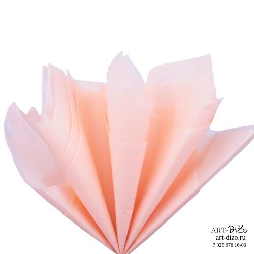 Тишью 76×50 см персиковая, 100 листов